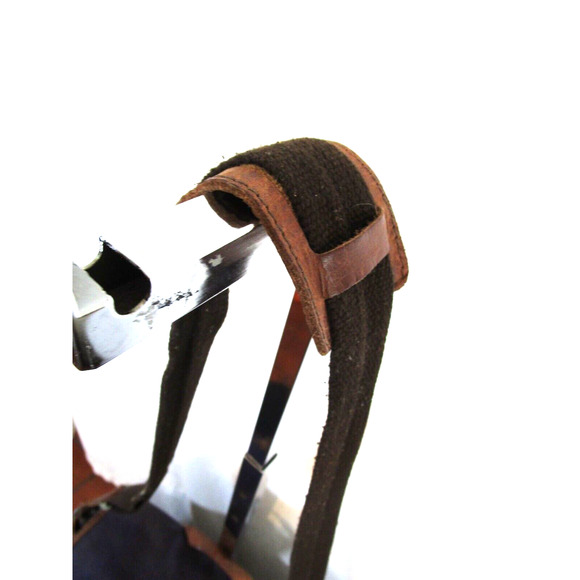 United By Blue Canvas & Leather Crossbody Messenger Bag - Picture 11 of 12